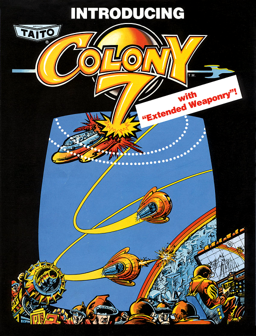 Colony 7 (set 1) MAME2003Plus Game Cover